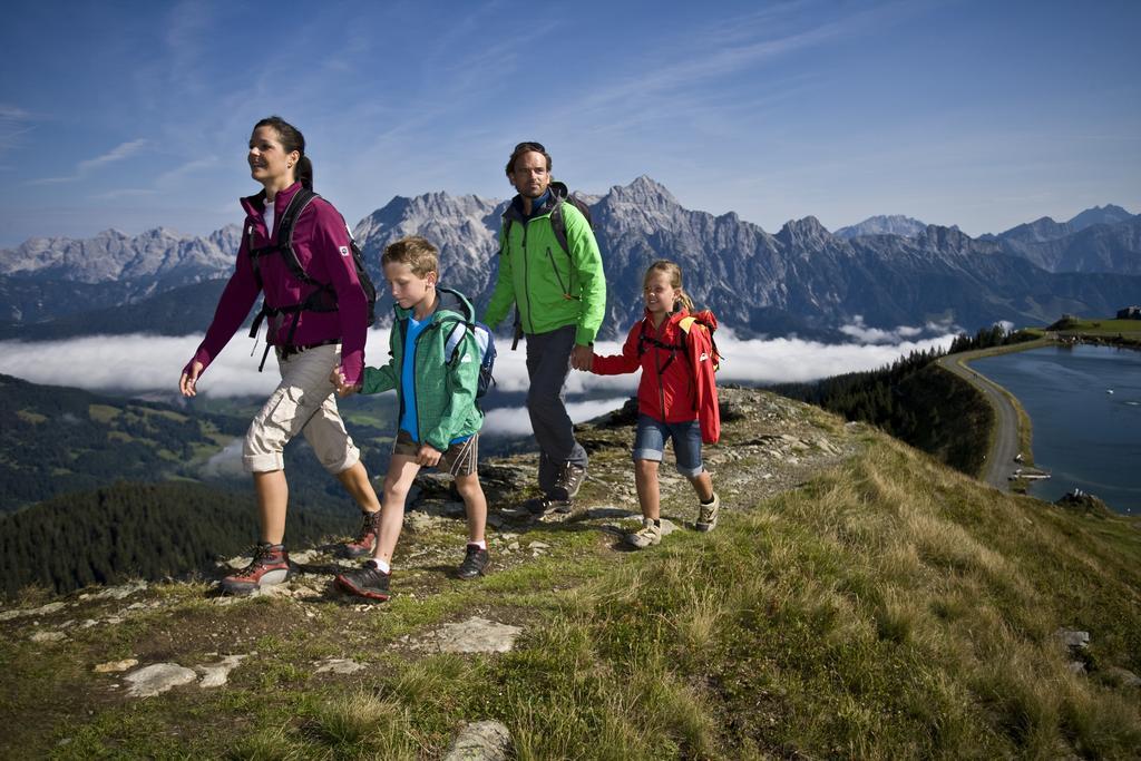 Hotel Bacher Asitzstubn Leogang Esterno foto