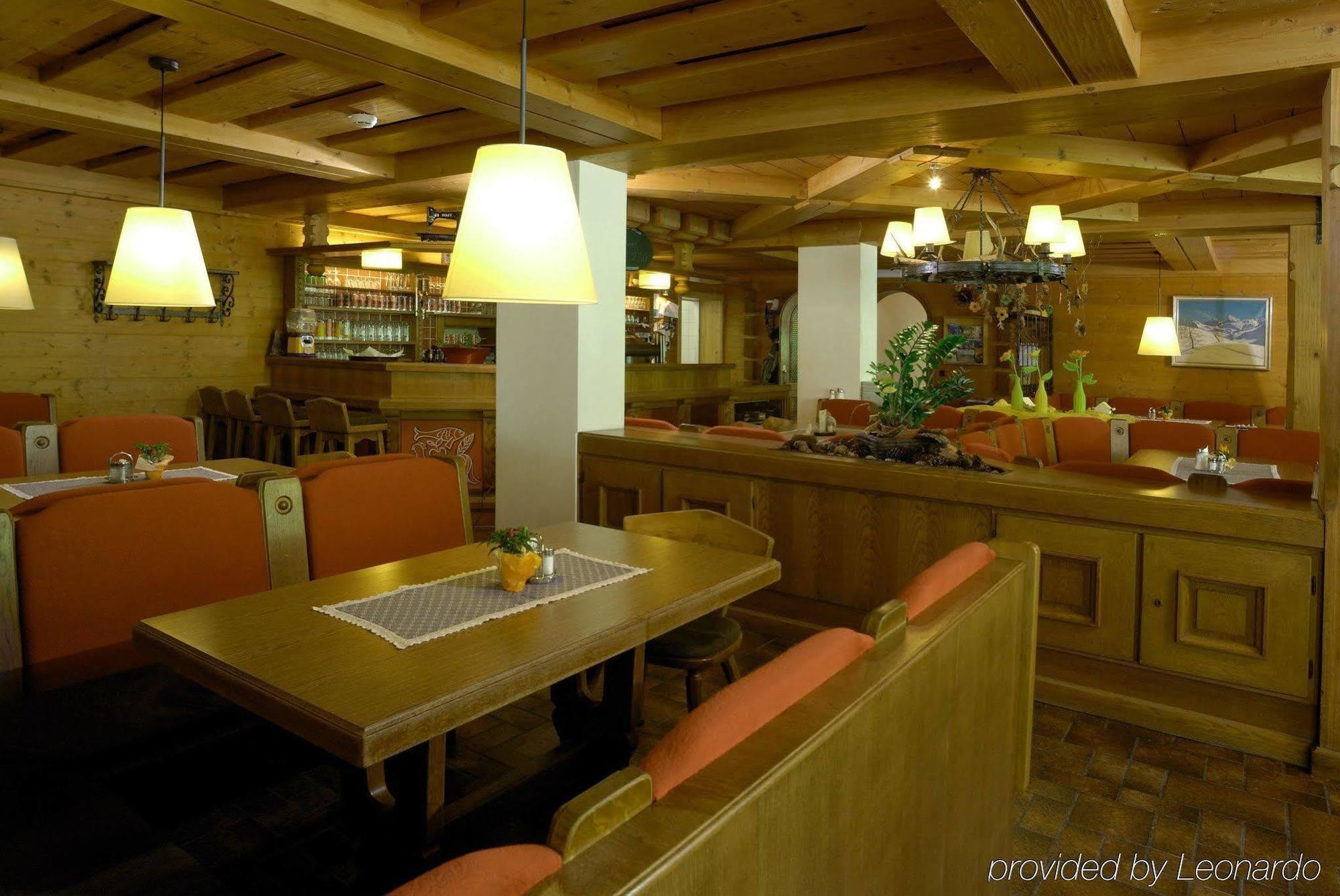 Hotel Bacher Asitzstubn Leogang Ristorante foto
