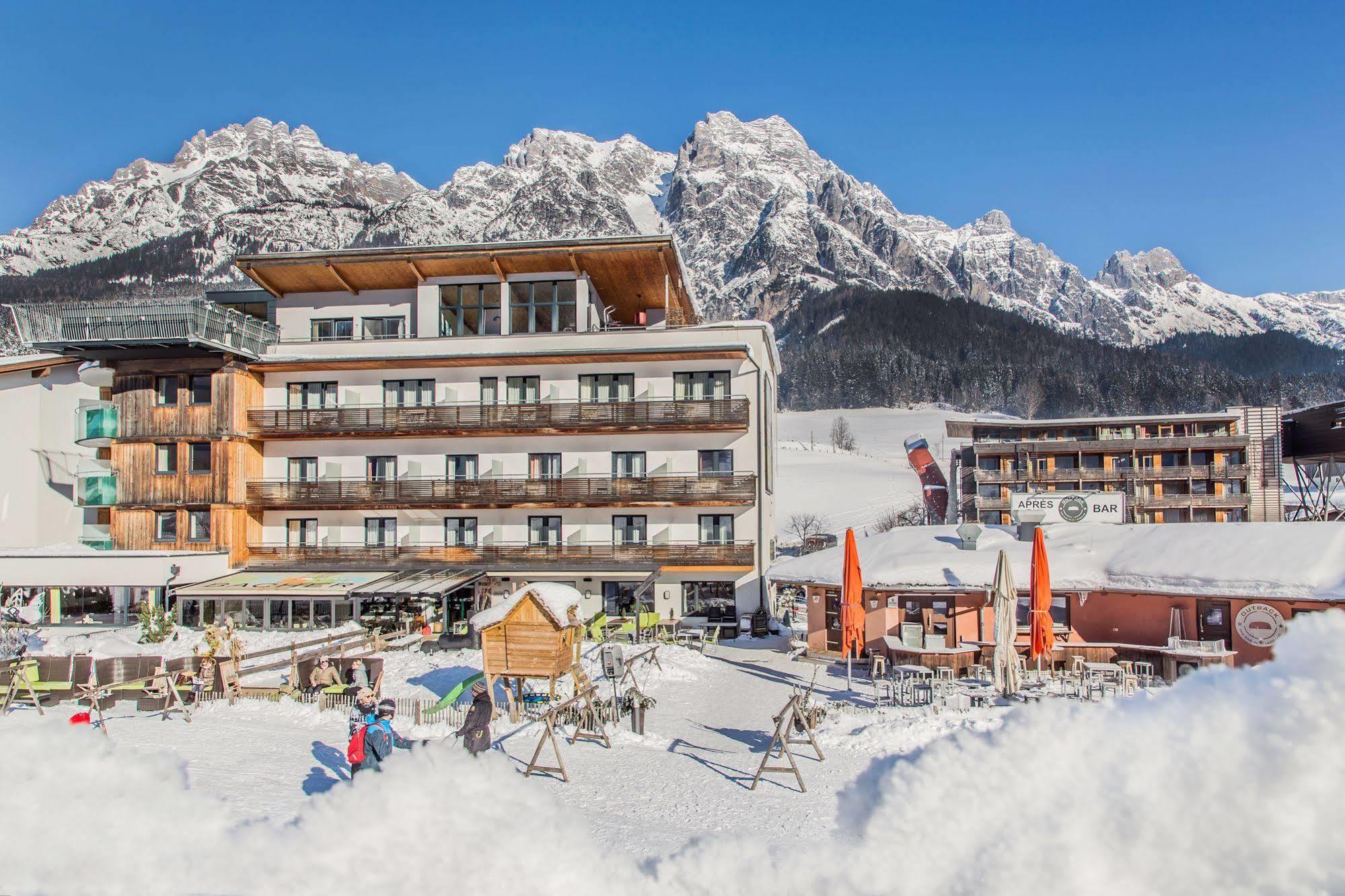 Hotel Bacher Asitzstubn Leogang Esterno foto