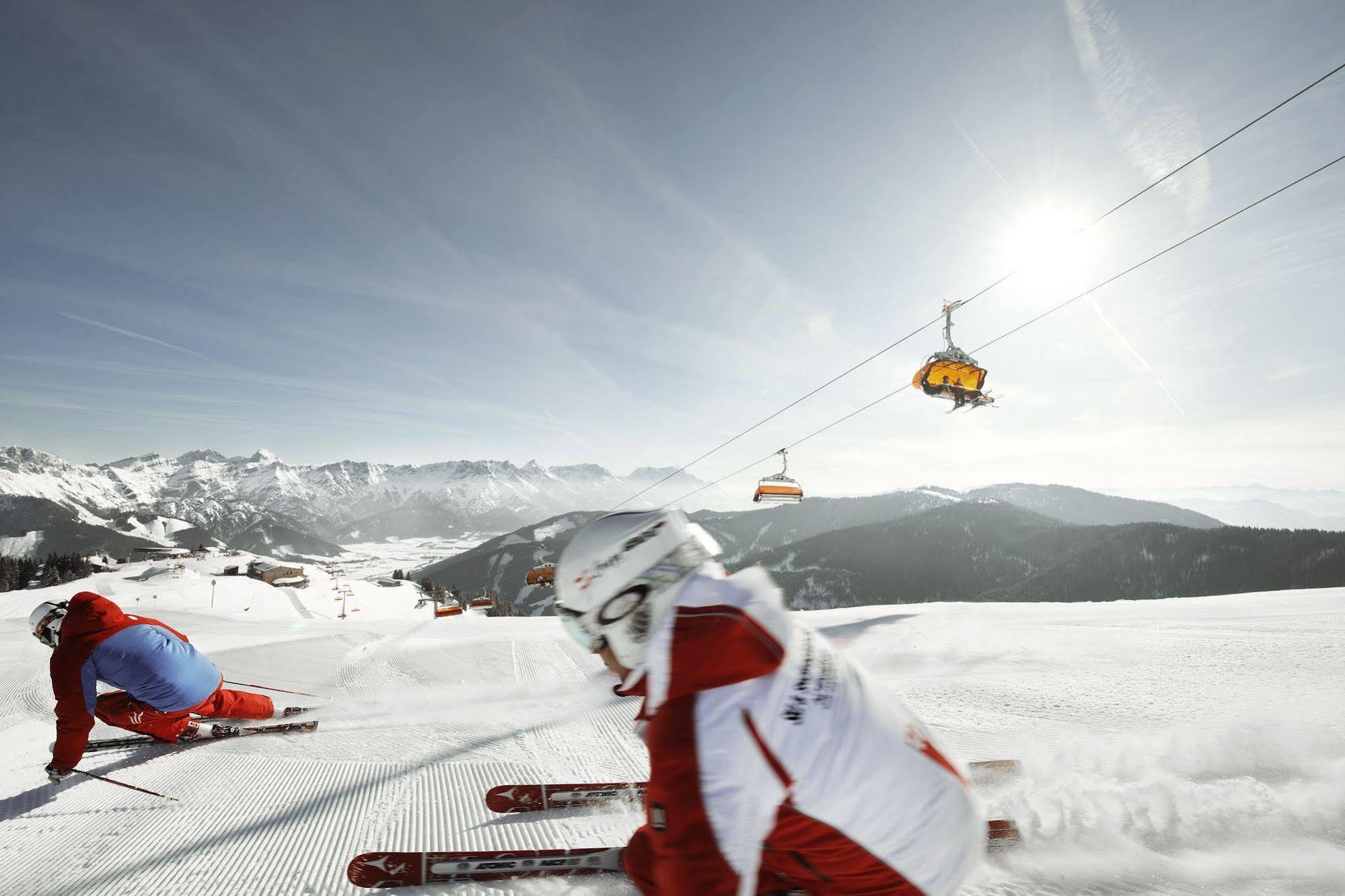 Hotel Bacher Asitzstubn Leogang Esterno foto