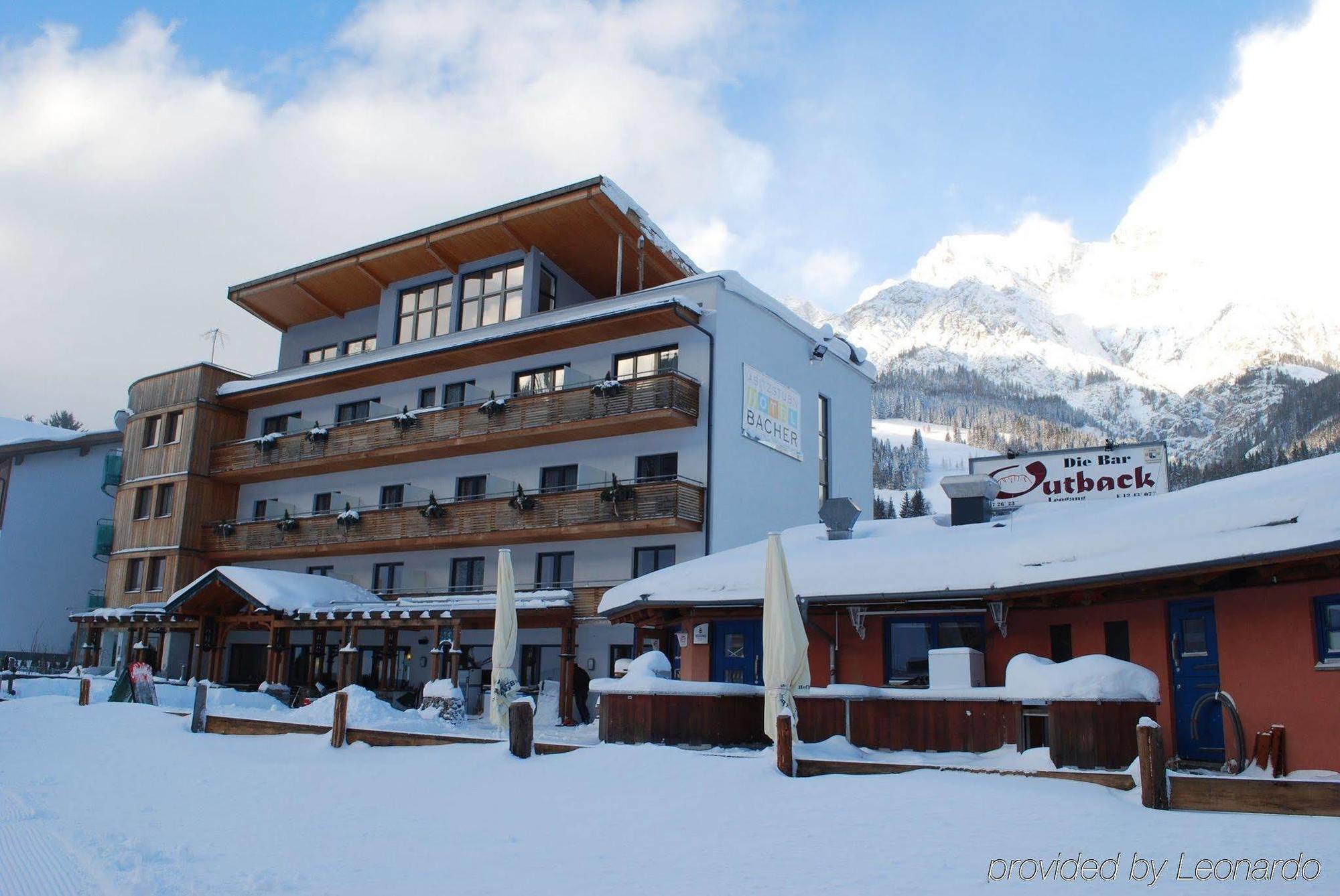 Hotel Bacher Asitzstubn Leogang Esterno foto