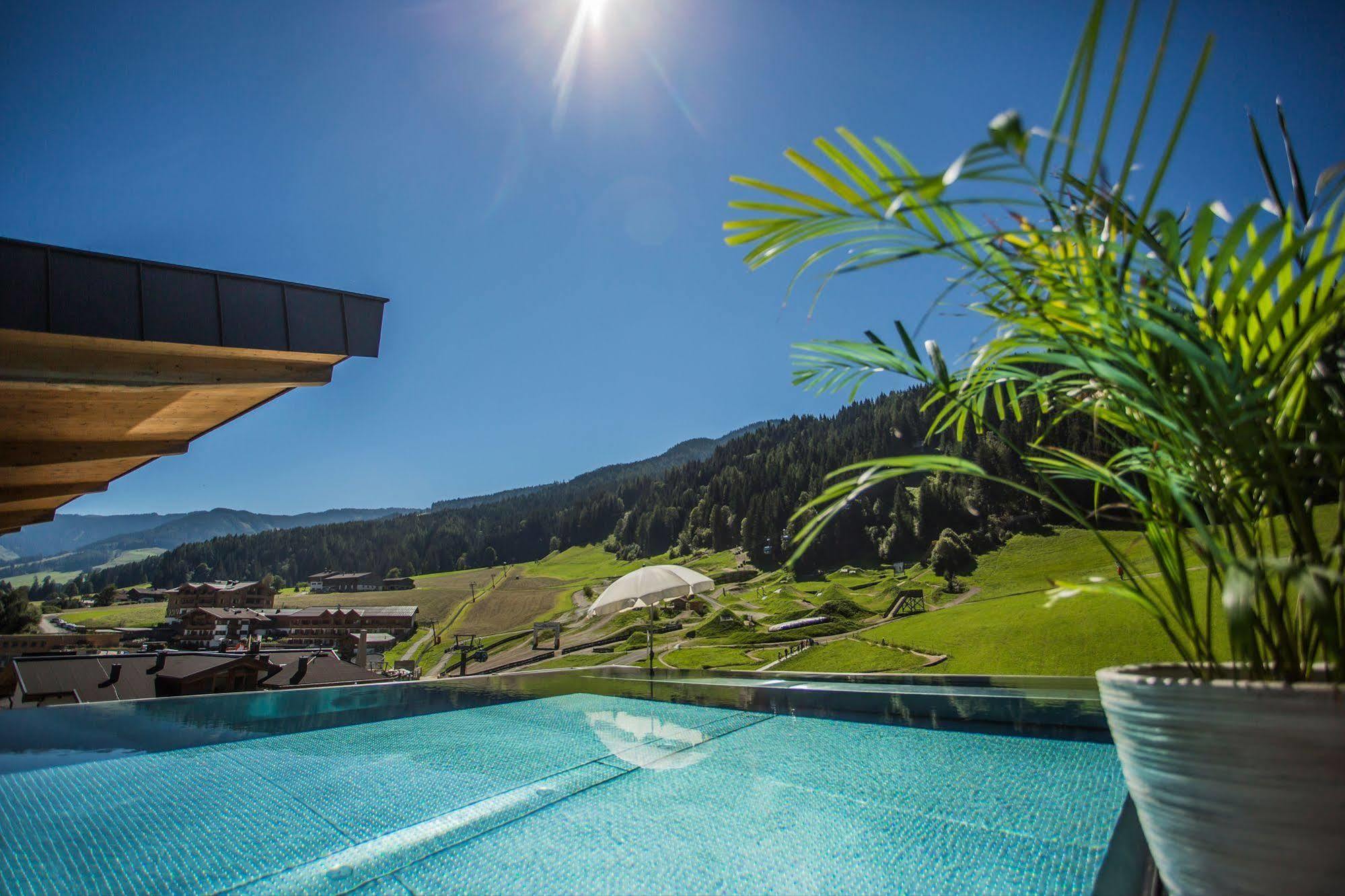 Hotel Bacher Asitzstubn Leogang Esterno foto