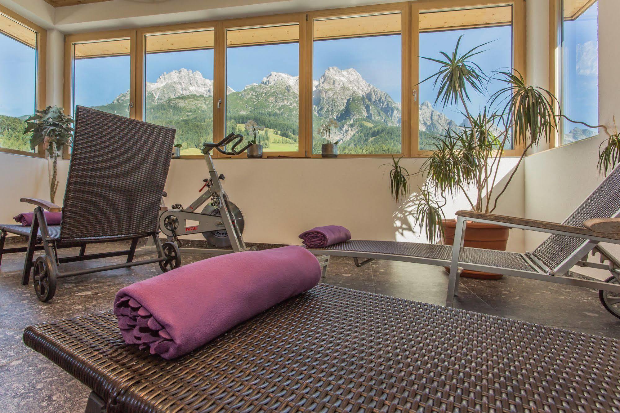 Hotel Bacher Asitzstubn Leogang Esterno foto